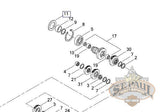 Buell Transmission Mainshaft Oil Seal (L6C) diagram