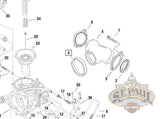27002 89 Genuine Buell Carburetor Seal Ring L6E Gaskets