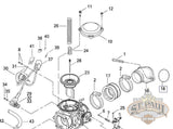 27444 00Y Genuine Buell Intake Sealing O Ring 2000 2010 Blast P3 L6E Fuel Delivery