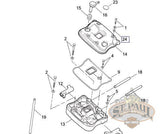 6589 Genuine Buell 1995 2010 Xb Blast Tuber Rocker Box Bolt To Upper Cover Sealing Washer L6B