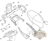 Aa0406 11Cxzb Genuine Buell Torx Truss Screw For 2008 2010 Front Fender Battery Box Sprocket Cover