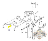 Aa0522 2Czb Genuine Buell Grade 8 Shcs Bolt 516 18 X 2 34 L18B Chassis