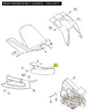 M0561.1Akb Genuine Buell Stone Guard Long-Frame Xb Models (U8B+) Body