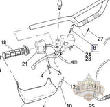 C0064 1Aj Genuine Buell Front Brake Lever Pivot Bolt L19E Brakes