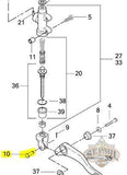 C0232 Ta Genuine Buell Rear Master Cylinder Clevis Pin Blast Xb 1125 Models B2Q Brakes