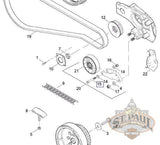 Ca0020 02A8 Genuine Buell Torx Button Head Bolt For Shock Or Idler Pulley B1 S Suspension