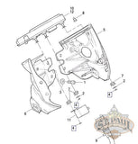 D0500 12Ccbl Genuine Buell Instrument Cluster Nut L18B Chassis