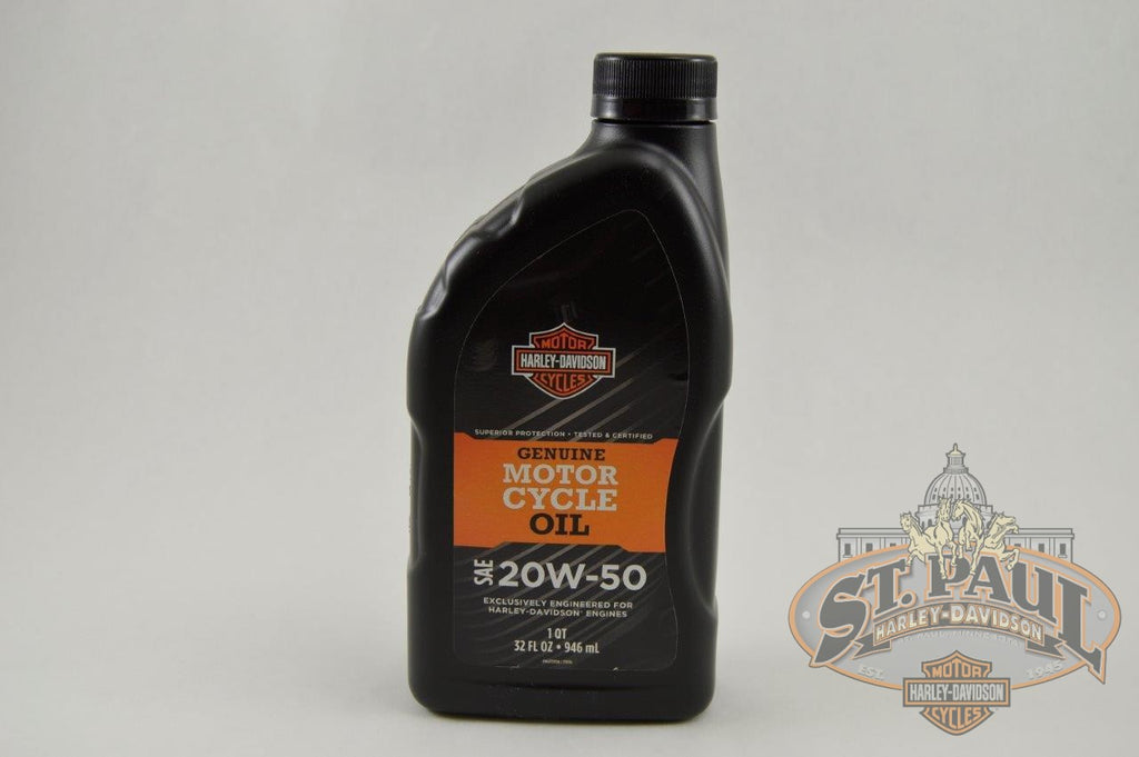 62600007 Genuine Harley Davidson Buell Sae 20W 50 Motor Oil Q2D Engine