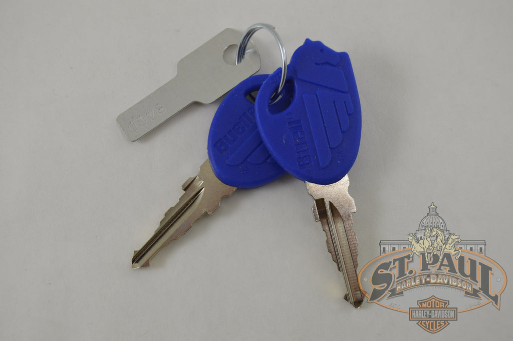 Y0732 T0000 Genuine Buell Ignition Key Set 2000 2010 Blast 2003 Xb 1125 Models So Lock