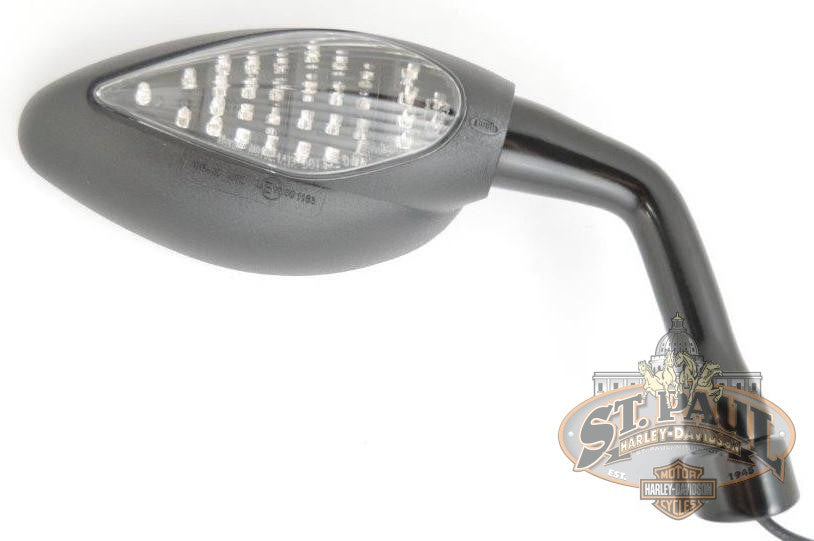 N0162 1Ata Genuine Buell 1125Cr Right Side Mirror Turn Signal Body