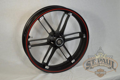 G0110 02A8Bydc Genuine Buell Front Piranha Black With Red Pinstripe Wheel All Xbs 1125S U6A Wheels