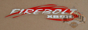 M0745 2A8 Genuine Buell Xb9R Tailsection Fairing Decal 2003 2007 U10C Emblem
