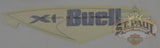 M0770 01A1 M0769 Genuine Buell X1 Fuel Tank Cover Decal Set U8C Emblem
