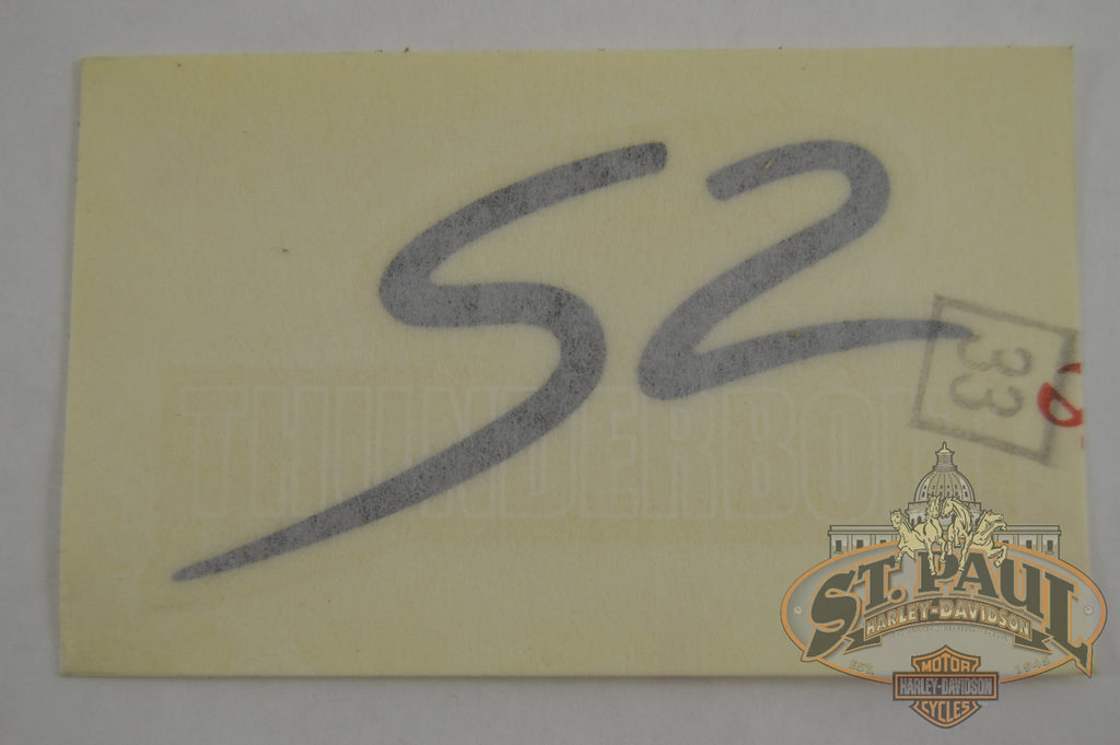 M0745Whgr 8 Genuine Buell S2 Tailsection Decal U10B Emblem
