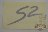 M0745Whgr 8 Genuine Buell S2 Tailsection Decal U10B Emblem
