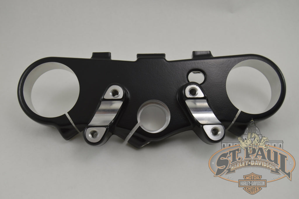 J0105 1Akcyt Genuine Buell Upper Triple Tree Clamp In Designer Black 2006 2010 Xb12X Xb12Xt L18C