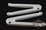 N0405 Kyj Genuine Buell White Passenger Footpeg Mounts Pair X1 Lightning U10E
