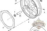 G0325 02A8 Genuine Buell Front Wheel Spacer B1M Wheels