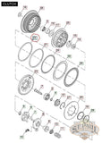 37895-02 Genuine Buell Judder Spring Seat All Xb Models (B4F) Primary