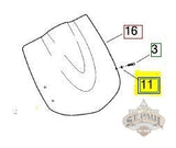 Cb0009.02A8 Genuine Buell Nylon Washer Used On Fairings/windscreens Xb & 1125 Models (B1M) Body