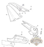 M0570 1Ama Genuine Buell Upper Belt Guard U9A