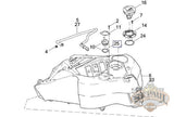 P0229 02A8 Genuine Buell Fuel Cell Vent O Ring 2003 2010 Xb 1125 Models L19A Delivery
