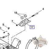 S0135 02A8A Genuine Buell Front Muffler Mount Bracket All Xb Models L18D Exhaust