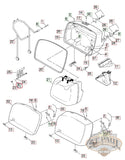 Da0400.4Cz Genuine Buell Brake Pedal Stop Jam Nut All Tube Frame Models (B4F) Body