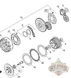 X0101 1Ama Genuine Buell Clutch Outside Support Plate 2008 2010 1125 Models L18C Engine