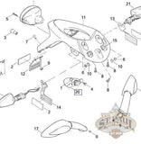 Y0514 1Am Genuine Buell License Plate Light Kit 1125 Models L18C Electrical