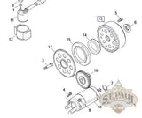 Y0533 1Am Genuine Buell Flywheel With Hub For 2008 1125R L18C Electrical