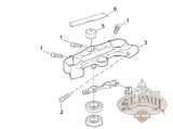 Y1019 1Am Genuine Buell Upper Triple Tree Wire Guide 1125R Models L18B Electrical