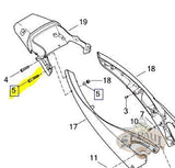 Aa0516 2Czb Genuine Buell 516 18 X 2 Shcs Bright Zinc Allen Bolt Blast Ulysses L18B Chassis