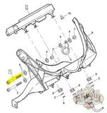 Aa0522 2Czb Genuine Buell Grade 8 Shcs Bolt 516 18 X 2 34 L18B Chassis