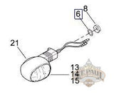 B0800 4Z Genuine Buell Turn Signal M8 External Star Washer L18B Electrical