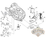 Hs0024 1Ak Genuine Buell Breather Oil Line 2008 2010 Models U10D Engine