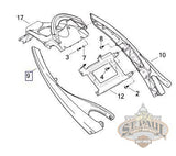 L0009 1Anybt Geuine Buell Right Tailsection In Hammertone 2006 2008 Xb12Ss U3C Chassis