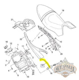 M0066 1Ad Genuine Buell Seat Lock Cable For 2003 2010 Lightning Models L18B
