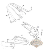 M0580 1Ama Genuine Buell Front Sprocket Cover U3C Belt