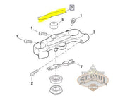 M0689 5Aa Genuine Buell Upper Triple Clamp 25Th Anniversary Decal 1125R Xb12R L18B Emblem